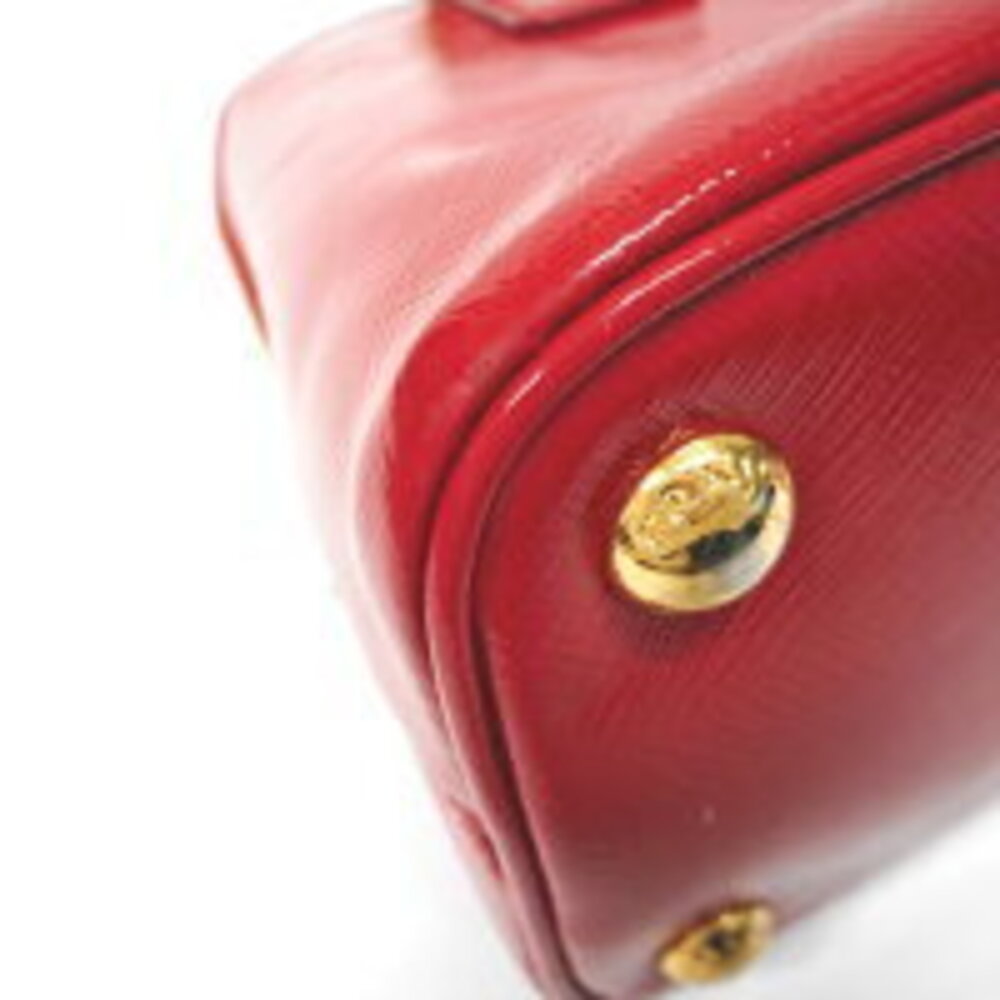 Prada Handbag Saffiano Leather Red - Picture 8 of 10